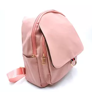 Vízlepergetős kiránduló hátizsák, rózsaszín