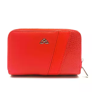Olivia közepes méretű női pénztárca, piros